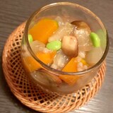 和み野菜と蕎麦米の夕涼みサラダ